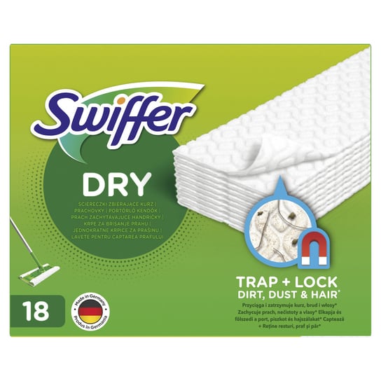 Swiffer Dry, Ściereczki zbierające kurz, 18 sztuk Swiffer