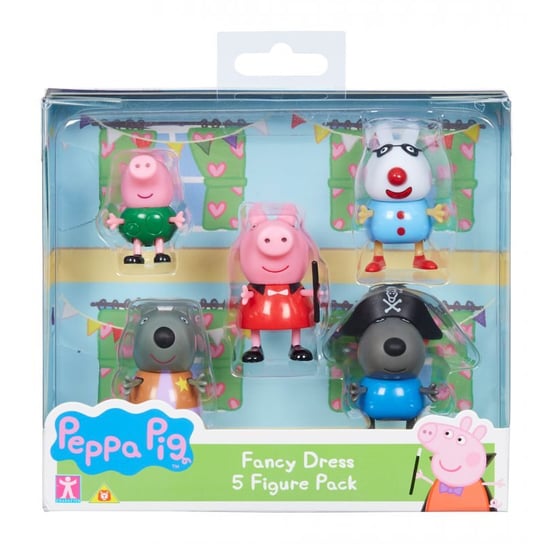 Świnka Peppa, figurki kolekcjonerskie, zestaw TM Toys