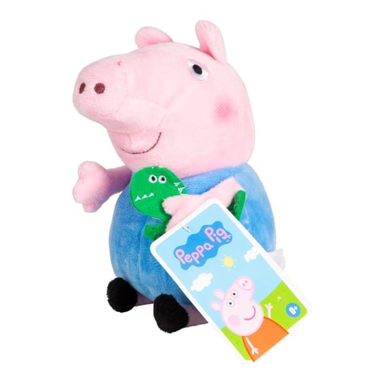 Świnka Peppa Maskotka George 20cm Pluszak Dżordż z Dinozaurem Inna marka