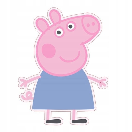 Świnka Peppa Pepa Pig Różowa Welurowa Poduszka Maskotka Przytulanka Aymax
