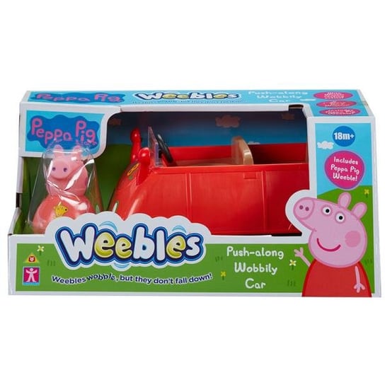Świnka Peppa Weebles Auto z figurką 07481 Inna marka