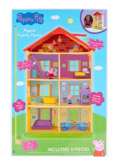 Świnka Peppa, zestaw figurek Domek Rodzinny TM Toys