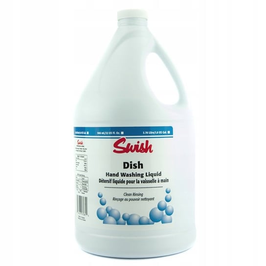 Swish Dish Detergent 3.78 L Płyn Do Zmywania Naczyń SWISH