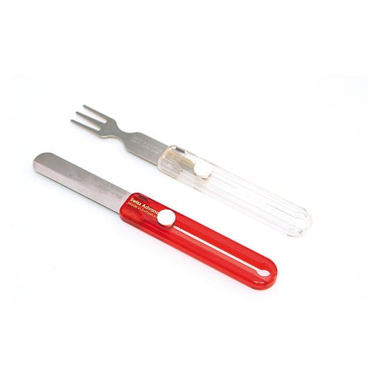 Swiss Advance, Kieszonkowy nóż I widelec Hippus Travel Cutlery Swiss Advance
