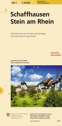 Swisstopo 1 : 50 000 Schaffhausen - Stein am Rhein Bundesamt Fur Landestopog, Bundesamt Fr Landestopographie