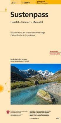 Swisstopo 1 : 50 000 Sustenpass Bundesamt Fur Landestopog, Bundesamt Fr Landestopographie