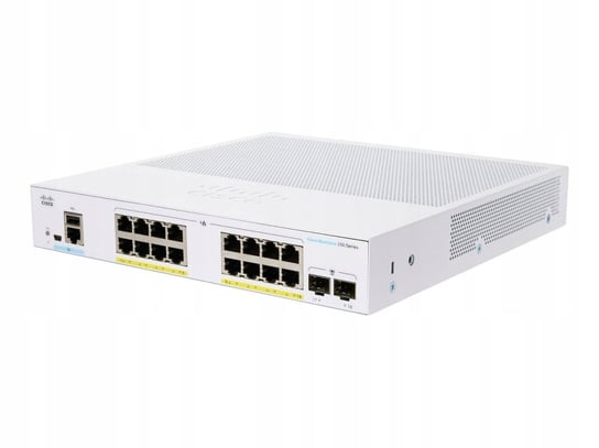 Switch 16x PORTÓW Cisco CBS250-16P-2G 2x SFP 120W Cisco