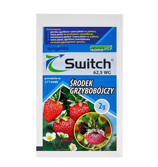 Switch 62,5 WG na choroby grzybowe 2g Agropak AGROPAK