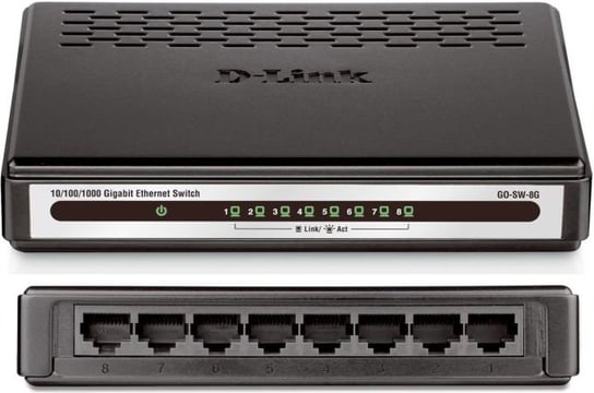 Switch D-LINK GO-SW-8G 8x1000Mbps Ethernet D-link