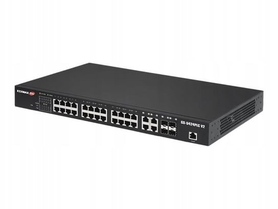 Switch Edimax Gs-5424Plc V2 (Long Range 24-Port Gigabit Poe+ Web Smart 4X Gigabit Rj45/Sfp) Edimax