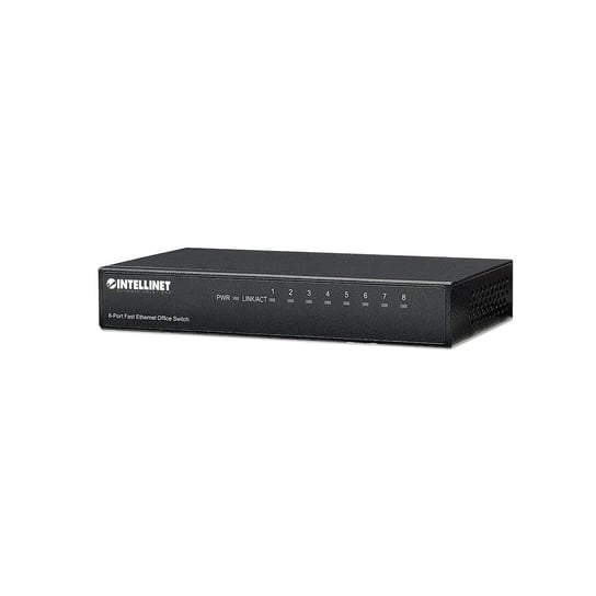 Switch Intellinet Ethernet 8x 10/100 Mbps RJ45 Desktop Metalowy Intellinet