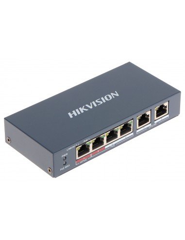 SWITCH PoE DS-3E0106HP-E 6-PORTOWY Hikvision HikVision