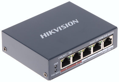 Switch Poe Ds-3E1105P-Ei 4-Portowy Hikvision HikVision
