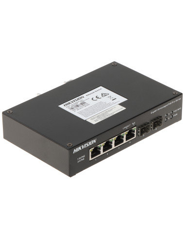 SWITCH POE DS-3T0506HP-E/HS 4-PORTOWY SFP Hikvision HikVision