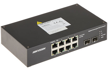 Switch Poe Ds-3T0510Hp-E/Hs 8-Portowy Sfp Hikvision HikVision