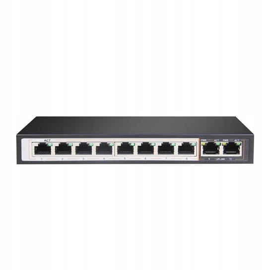 Switch PoE / PoE+ 8 PORT GIGABIT 96W PERSES Extralink