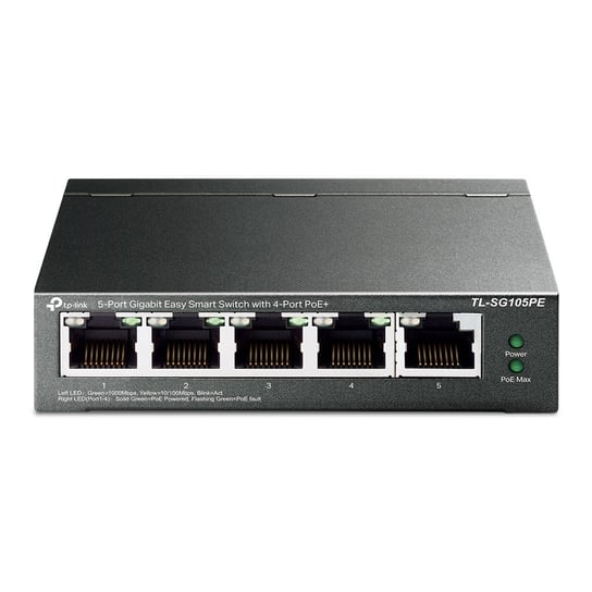 Switch TP-Link TL-SG105PE 5xRJ45 1000Mb/s 4xPoE+ TP-Link