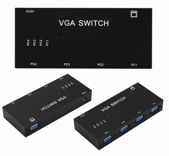 Switch VGA 4 do 1 przełącznik 4x1 Inna marka