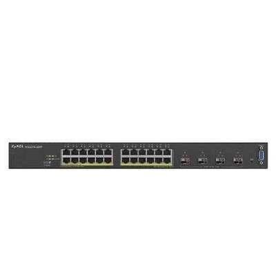 Switch Zyxel XGS2210-28HP-EU0101F 24x RJ-45 10/100/1000 Mbps 4x SFP+ 375 W PoE+ ZyXEL