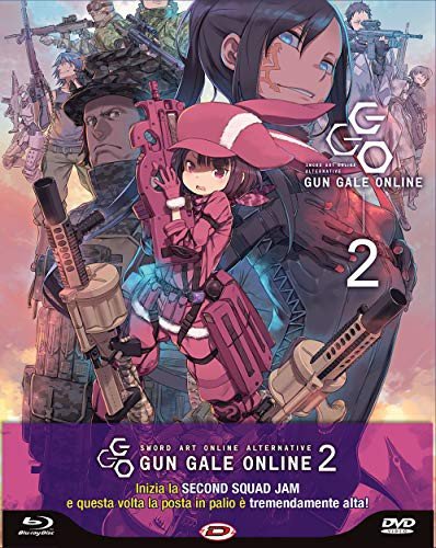 Sword Art Online Alternative Gun Gale Online #02 (Eps 07-12) (Ltd Edition) Majima Takahiro, Sato Kazuma, Suzuki Takuma, Sakoi Masayuki, Sasaki Sumito, Noda Yasuhiro, Nagahama Norihiko, Iimura Masayuki, Yamashita Hidemi, Mine Tomonori