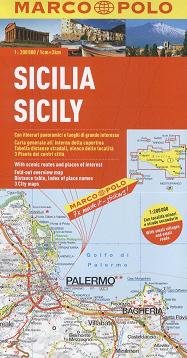 Sycylia mapa drogowa 1:200 000 Opracowanie zbiorowe