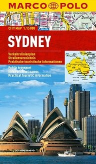 Sydney. Plan miasta 1:15 000 Opracowanie zbiorowe
