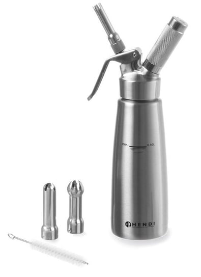 Syfon do bitej śmietany 0.5L INOX | Hendi 588017 Hendi