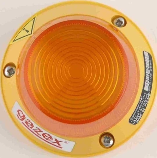 Sygnalizator optyczny LD-2 lampa ostrzegawcza LED żółta, 12V, IP54 GAZEX