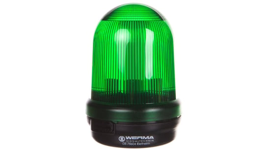 Sygnalizator świetlny zielony stały 12-240V IP65 826.200.00 WERMA