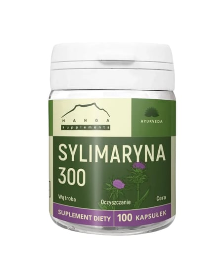Sylimaryna  Suplement diety, 100 kaps. 300 mg Nanga Nanga