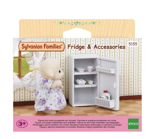 Sylvanian Families, Figurki Kolekcjonerskie, Zestaw Lodówka z Akcesoriami Sylvanian Families