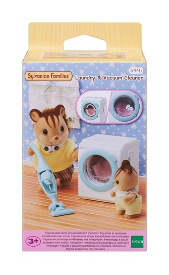 Sylvanian Families, Figurki Kolekcjonerskie, Zestaw Pralka i Odkurzacz, 5445 Sylvanian Families