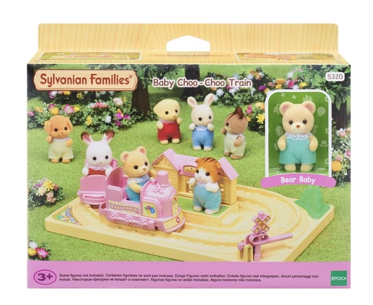 Sylvanian Families, Figurki Kolekcjonerskie, Zestaw Przedszkolna Lokomotywa, 5320 Sylvanian Families