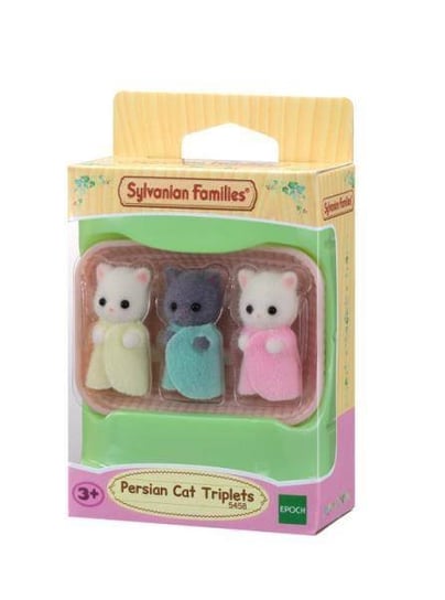 Sylvanian Families, Figurki Kolekcjonerskie, Zestaw Trojaczki Perskich Kotków, 5458 Sylvanian Families