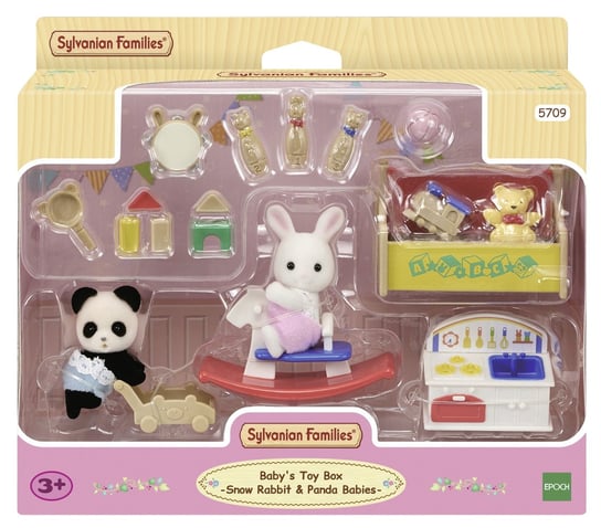 Sylvanian Families, Zestaw Dziecięcy pokój zabaw z 2 figurkami, 5709 Silvanian Family