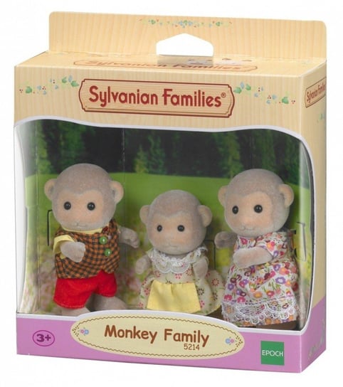 Sylvanian Families, Zestaw figurek kolekcjonerskich, Rodzina małpek Sylvanian Families
