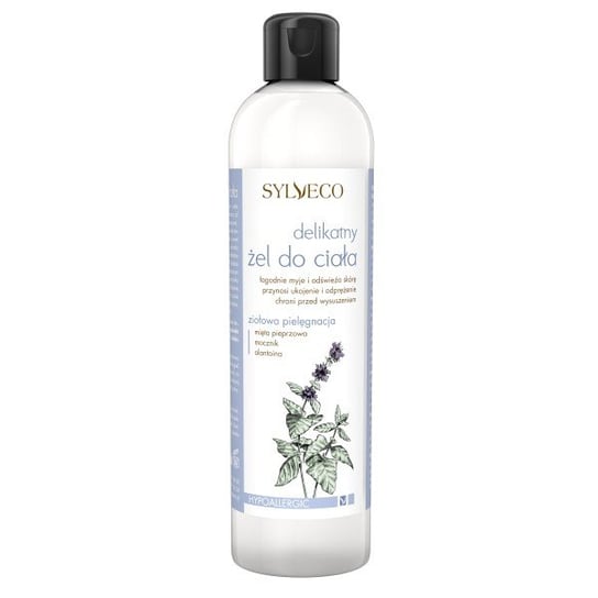 Sylveco Delikatny Żel Do Ciała Olejek Eteryczny Z Mięty Pieprzowej 300 ml Sylveco