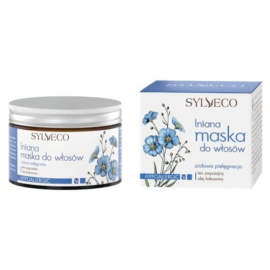 Sylveco, maska do włosów lniana, 150 ml Sylveco