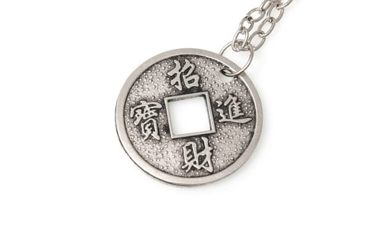Symbol Dobrobytu Wisiorek Moneta Chińska Jubileo
