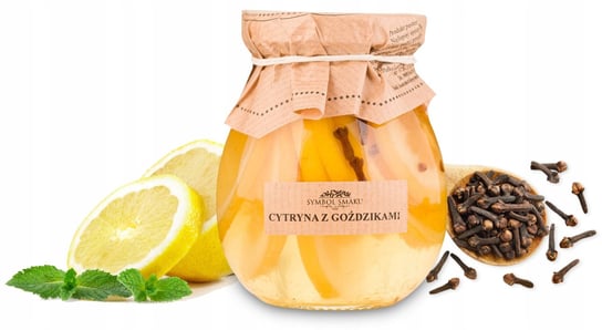 Symbol Smaku Cytryny w Syropie z Goździkami 260g Symbol Smaku