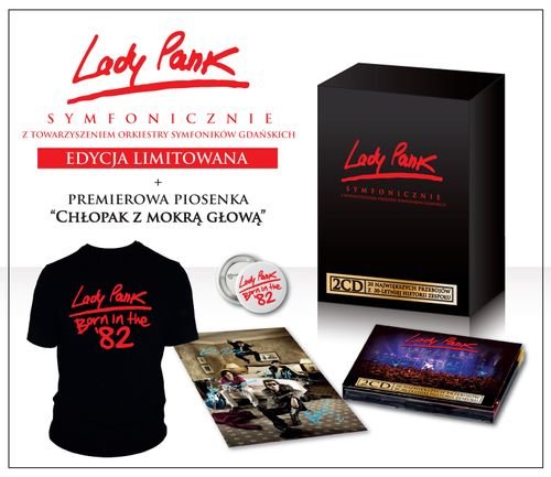 Symfonicznie  - Box kolekcjonerski (koszulka rozm. M) Lady Pank