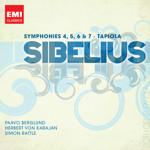 Symphonies 4, 5, 6 & 7, Tapiola Berglund Paavo, Von Karajan Herbert, Rattle Simon