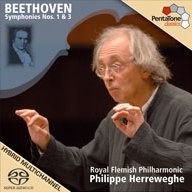 Symphonies Nos. 1 & 3 Herreweghe Philippe