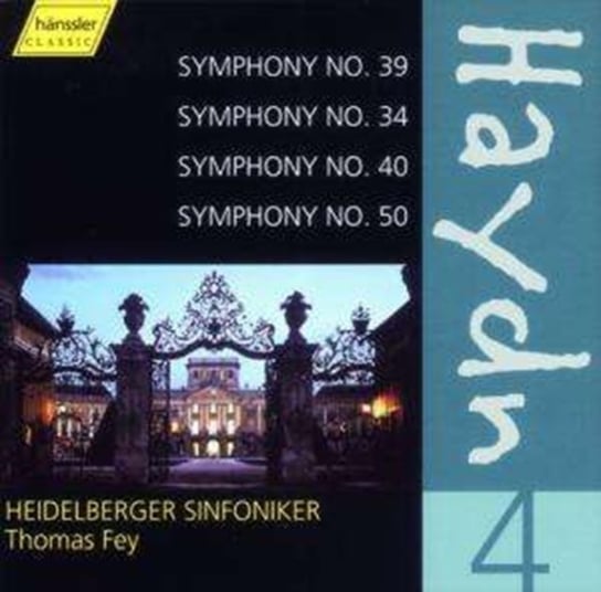Symphonies Nos 39, 34, 40, 50 Various Artists