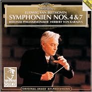 Symphonies Nos. 4 & 7 Von Karajan Herbert