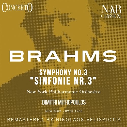 Symphony, No. 3 "Sinfonie Nr. 3" Dimitri Mitropoulos