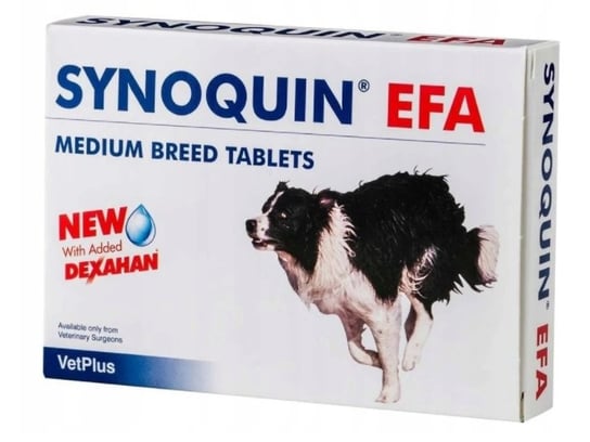 SYNOQUIN EFA średnie rasy 30 tabletek Vet Plus Limited