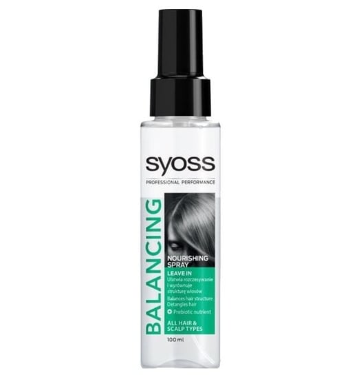 Syoss, Balancing, spray do włosów, 100 ml Syoss