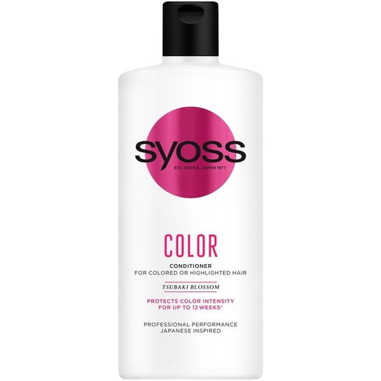 Syoss Color conditioner odżywka do włosów farbowanych i rozjaśnianych 440ml Syoss
