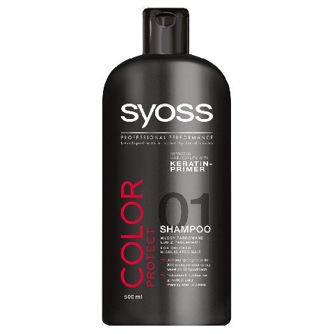 Syoss, Color Protect, szampon do włosów farbowanych, 500 ml Syoss